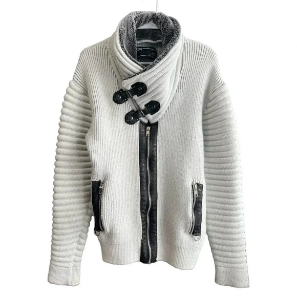 LCR Other - LCR Black Edition Men’s Sweater Climax Smokey Grey Size Medium